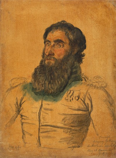 Studie van een Kozak: Gregory Yellowstuff door James Ward